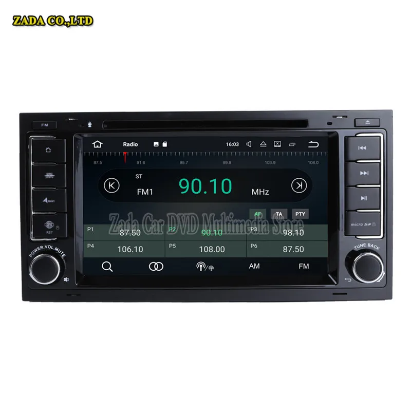 NAVITOPIA 1024*600 7 дюймов 4 ядра 2 ГБ Android 1 автомобилей Радио gps для VW Touareg Поддержка