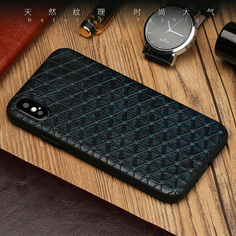 Чехол LANGSIDI из натуральной кожи для apple iphone xs max xr 12 pro 11 12mini 7 8 plus 6s se противоударные