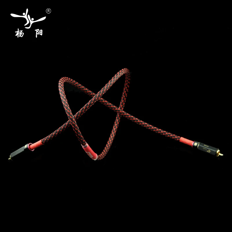 YYAUDIO Hifi Canare L 4E6S 3 5 мм к 2RCA Аудио Кабель PC усилитель для мобильного телефона