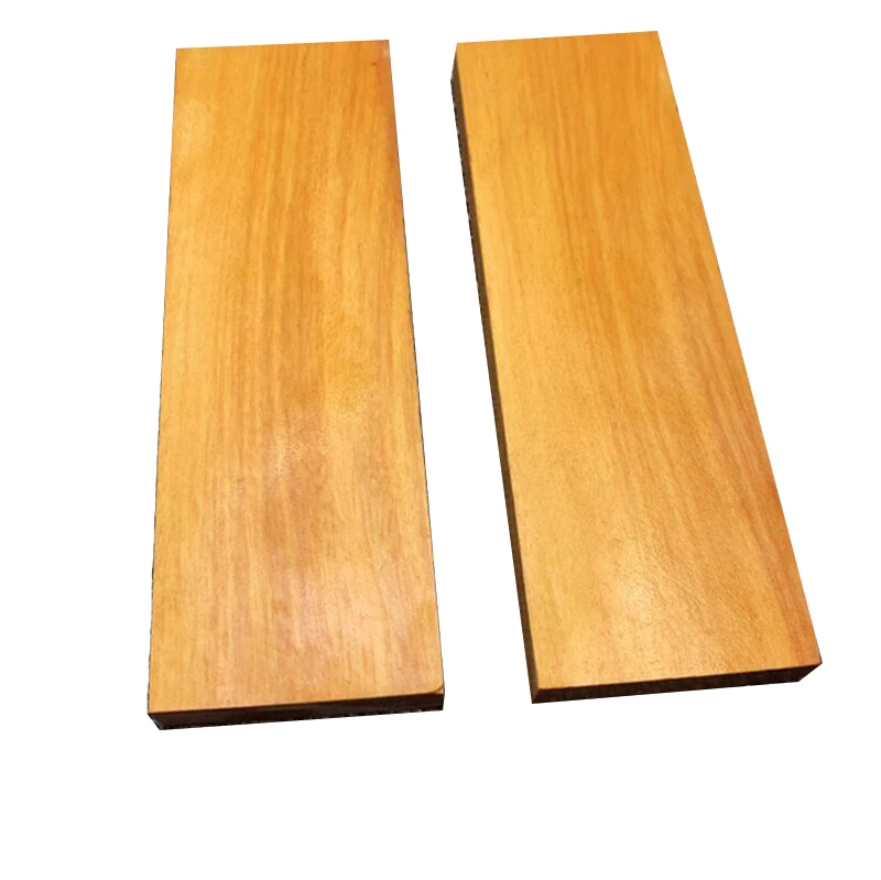 2 шт. Ручка ножа ценное дерево 12x4x1 см DIY нож сандаловое дерево розовое дерево Африканское черное дерево и т. д. материал частичное погруженное дерево