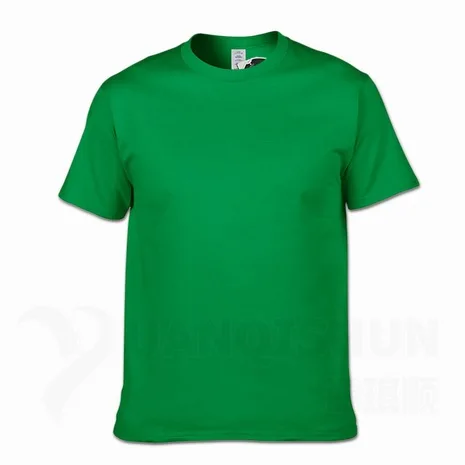 YUANQISHUN Fashion Brand Solid Color T-shirt High quality Men's Cotton Tshirt 17 Colors Unisex Casual Short sleeves Tops Tees