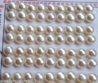 hot sell new hot sale new style wholesale 30 pair aaa 7 8mm white freshwater cultured pearl earring beads