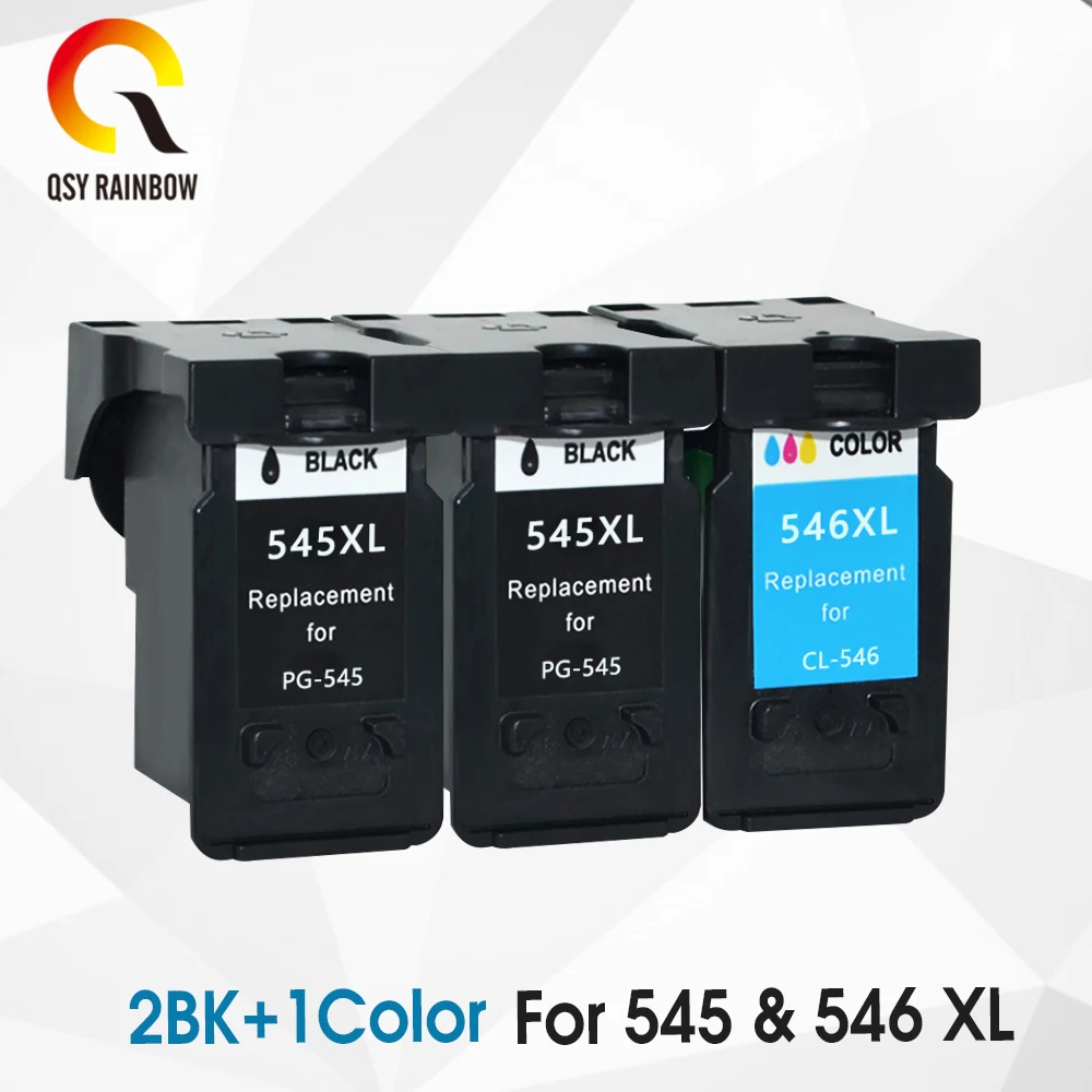 CMYK SUPPLIES 3 шт. PG 545XL 545 PG545 CL546 PG545XL CL 546 чернильные картриджи для Canon Pixma IP2850 MX495 MG2450