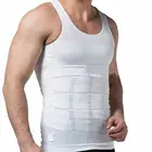 Ультра подъемник для похудения Body Shaper для Для мужчин Для женщин Для мужчин груди компрессионная одежда для похудения жилет Топ черный, белый цвет