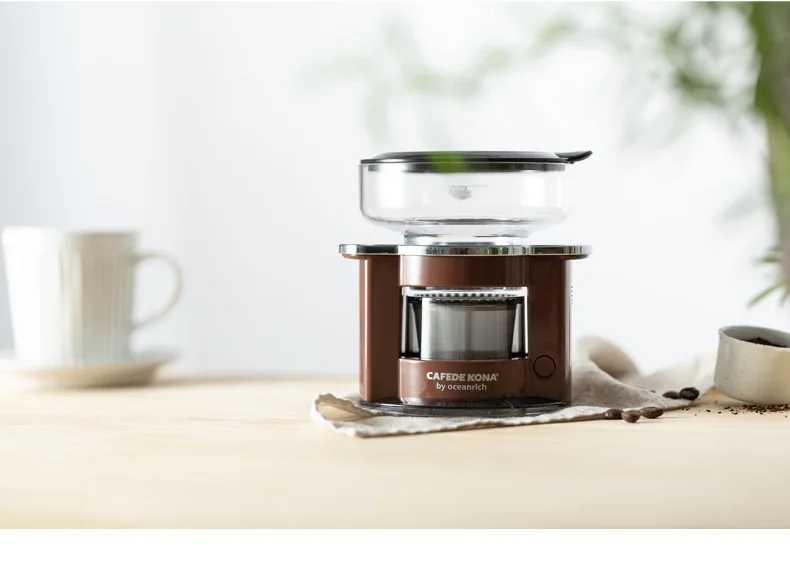 CAFEDE KONA автоматическая кофеварка кофейник мини