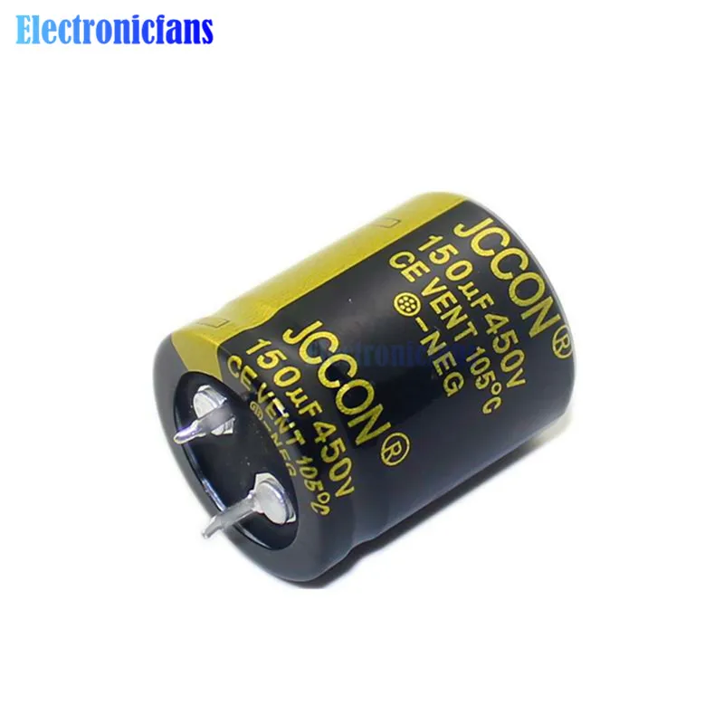 450V 150uF 25X30mm Высокочастотный Низкочастотный алюминиевый электролитический