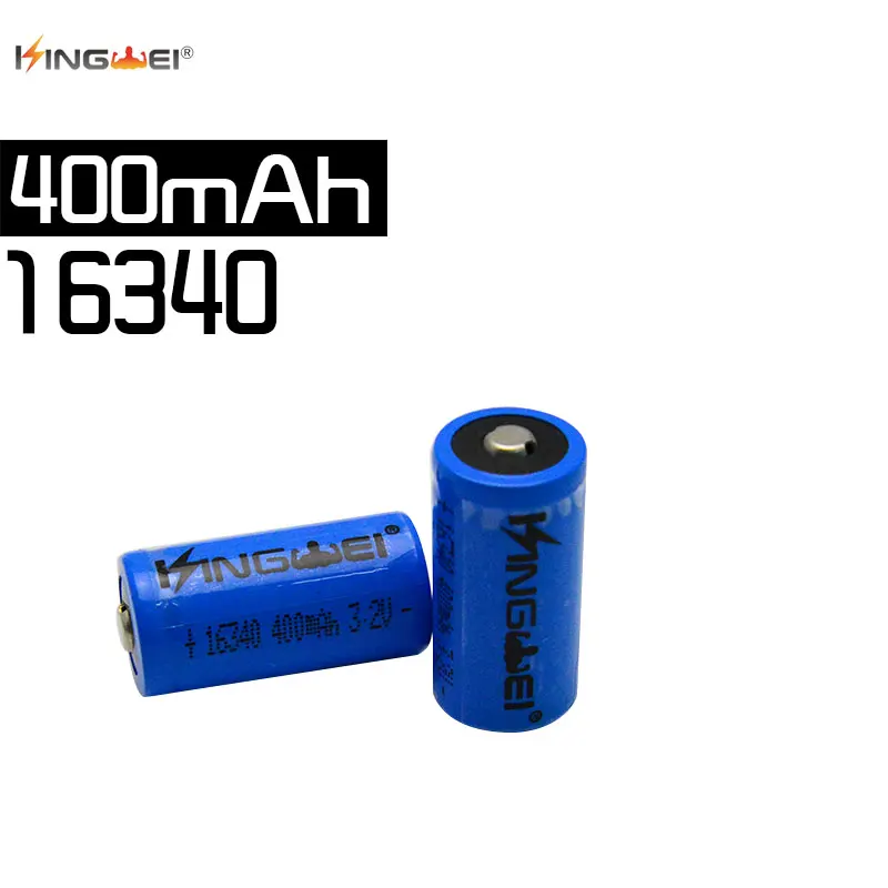 Лидер продаж 3 2 v IFR 16340 CR123A 17335 LiFePO4 аккумулятор 400mah аккумуляторная батарея для