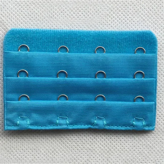 22 Turquoise Blue La MaxPa 3 шт. бюстгальтер на бретельках удлинение пряжки 3 ряда 4 крючка застежка ремни Женский удлинитель для бюстгальтера швейный инструмент интимные аксессуары k245 - Цвет: 22 Turquoise Blue