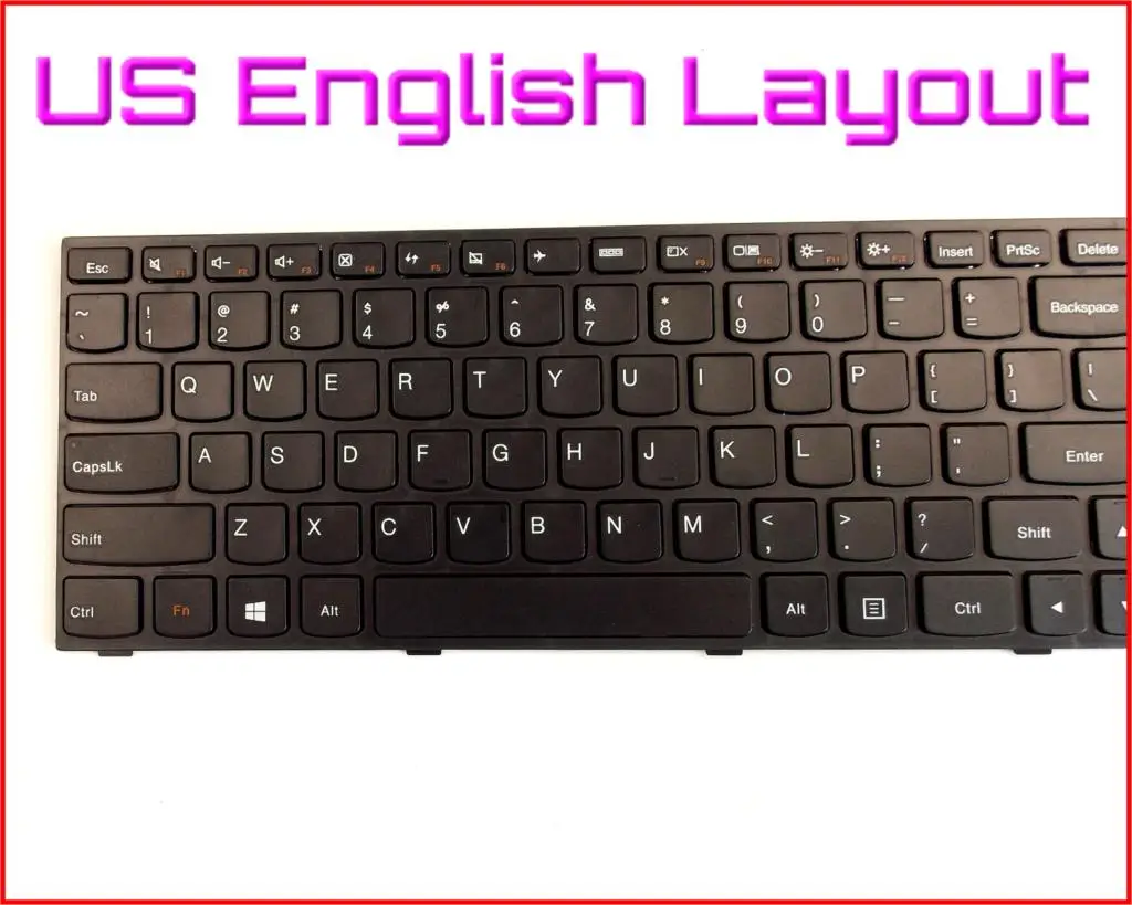 Новая клавиатура США английская версия для LENOVO Flex 2 15 15D 20405 20377 25214725 25214780 T6G1 US