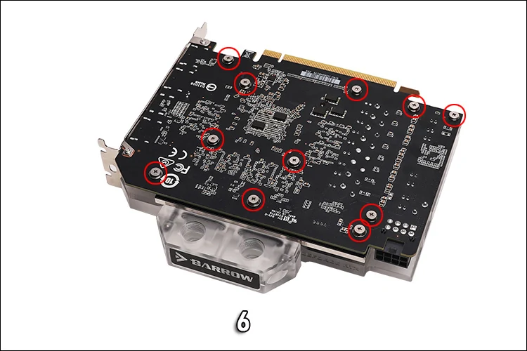 Курган полное покрытие блок GPU воды для MSI GeForce RTX 2060 VENTUS XS C 6G/OC Графика карты LRC2.0 5V D-RGB BS-MSV2060-PA