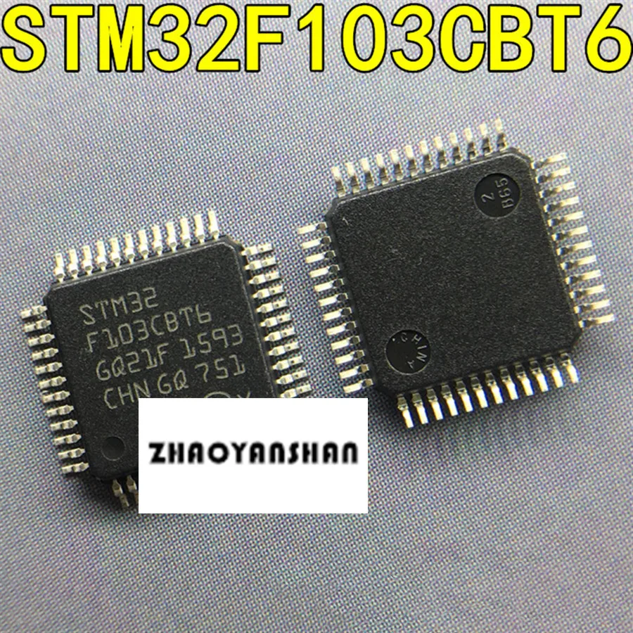 10 шт. X STM32F103CBT6 STM32F103 STM32F Новинка Бесплатная доставка | Электроника
