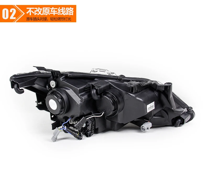 Doxa автомобильный Стайлинг для 2015 2016 2017 Toyota Camry V55 светодиодный ные фары новые drl