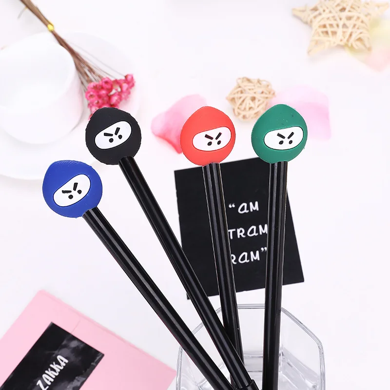Creative Naruto Gel Pen Cute Kawaii Ball School Office Suppliers High Quality Cartoon Set Stationery Signature Ballpoint | Канцтовары