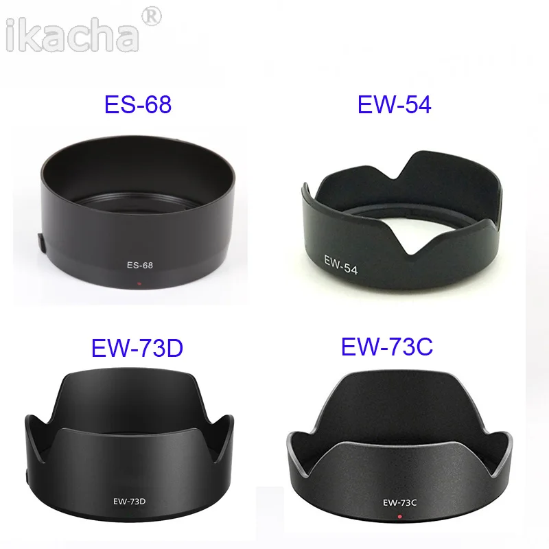 ES-68 EW-54 EW-73C EW-73D Камера бленда объектива для Canon Камера объектив
