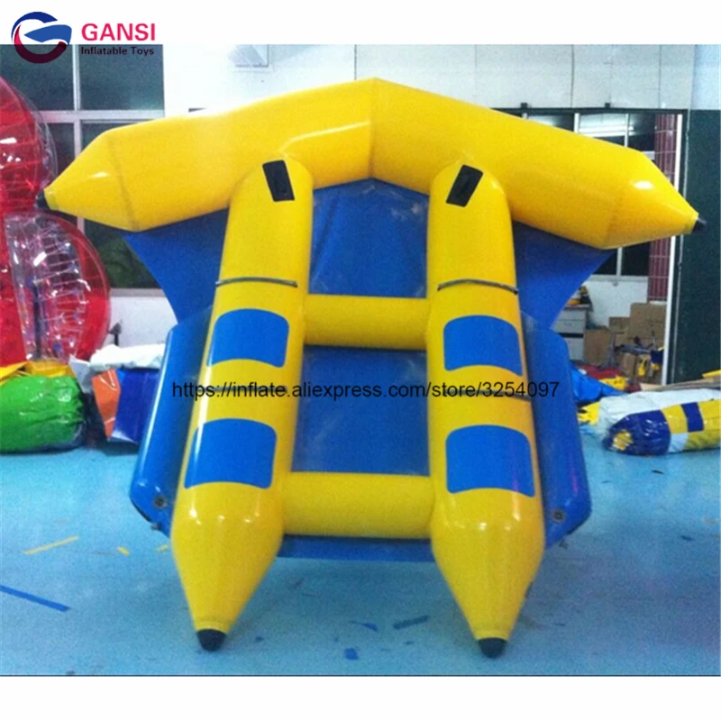 Высококачественная Детская Надувная Летающая Банановая лодка 4x1 5 м надувная