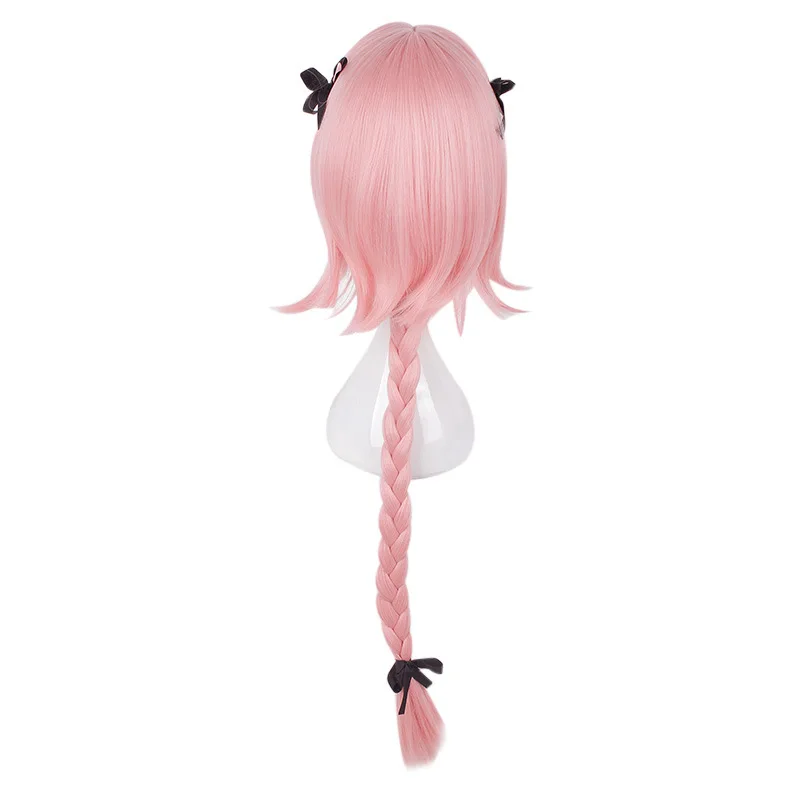 Cosroad Fate Grand Order Apocrypha Astolfo костюмы для косплея розовый парик женский фиолетовый