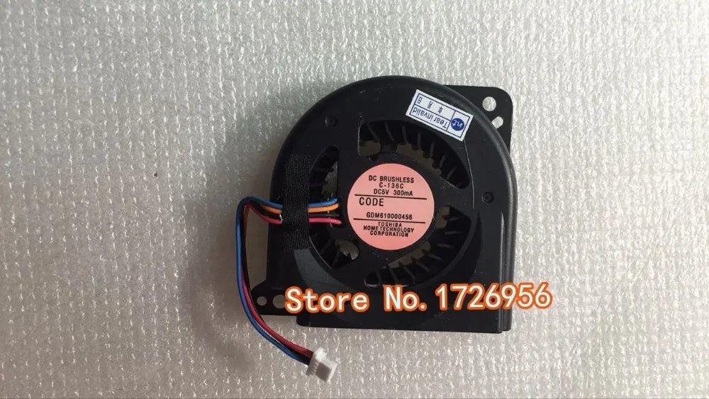 Для вентилятор для процессора ноутбука для Toshiba Portege R700 R705 R830 R835 GDM610000456 GDM610000456(C-136C) 4 контакта
