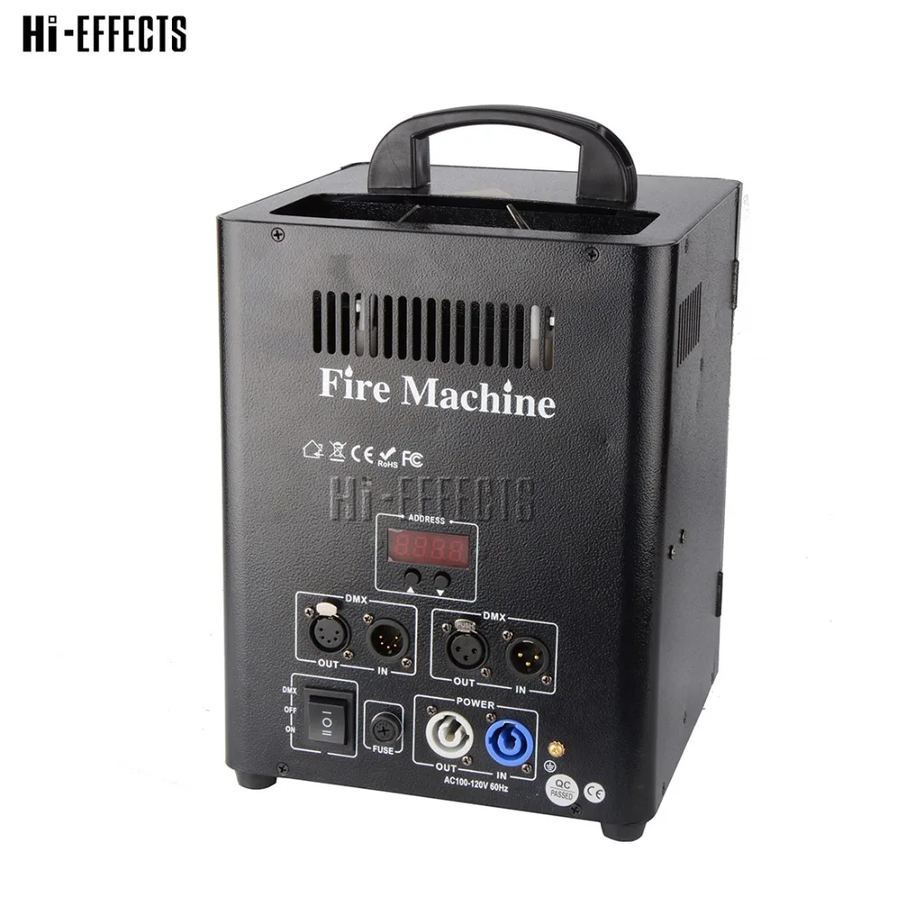 

2pcs/lot Double Heads Fire Projector Flame Machine DMX Fire Projector Machine Stage Effect Equipment for DJ Party Nightclub Show