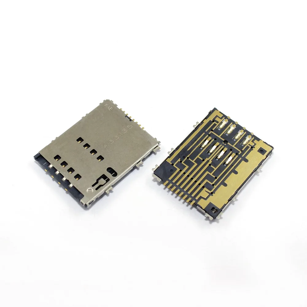 1 шт. разъем для считывания SIM-карт YuXi Samsung W999 S5750E P7500 I8530 P6800 S5250 P7100 P5100 W899 | Мобильные