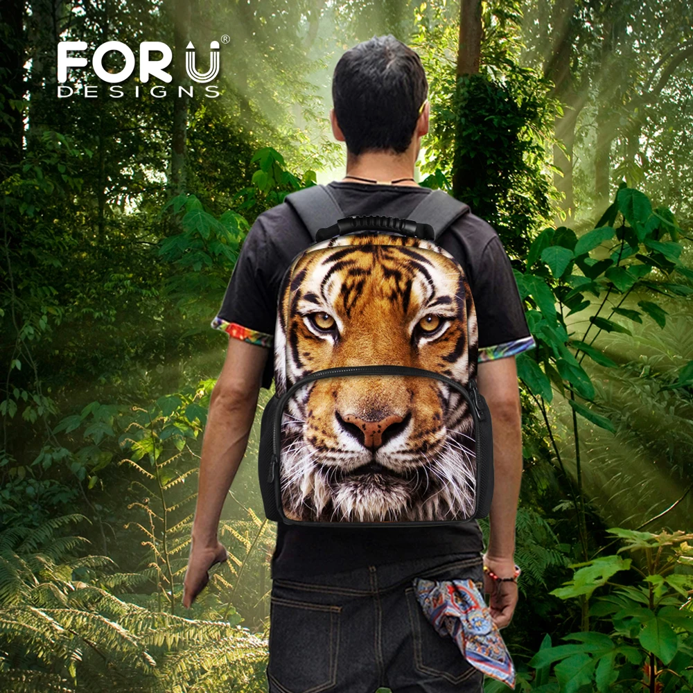 

FORUDESIGNS Fashion school backpack for teenagers girls boys high quality 3d children kids printing backpack mochila feminina