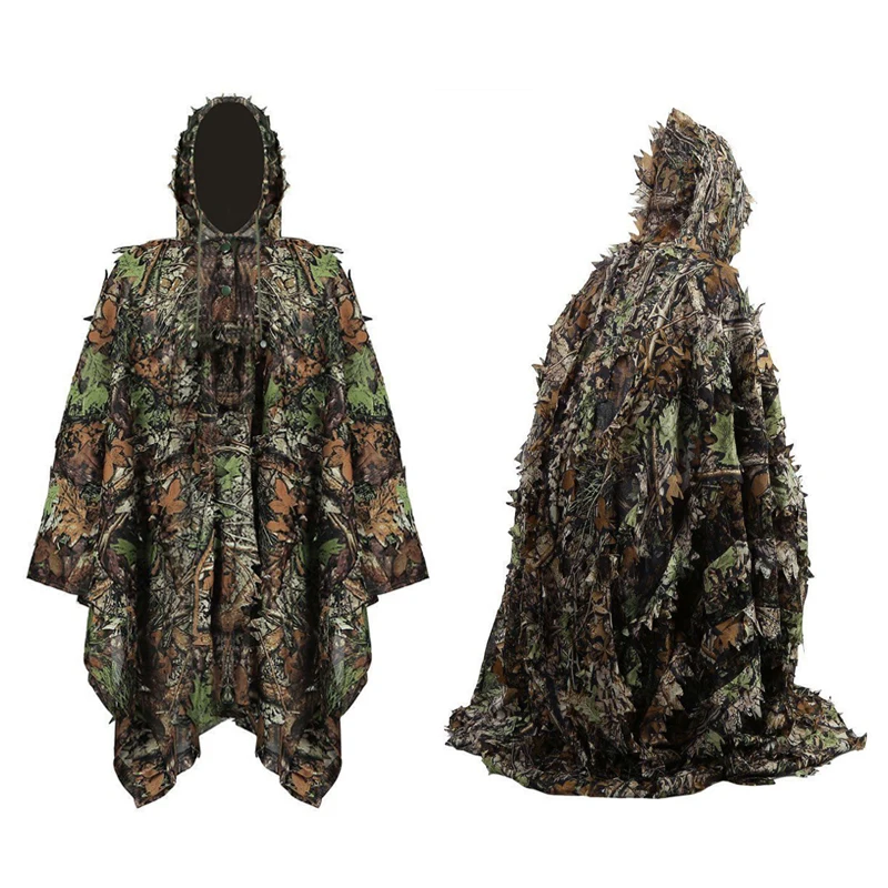 Тактическая камуфляжная одежда охотничьи костюмы костюм Ghillie армейская Военная