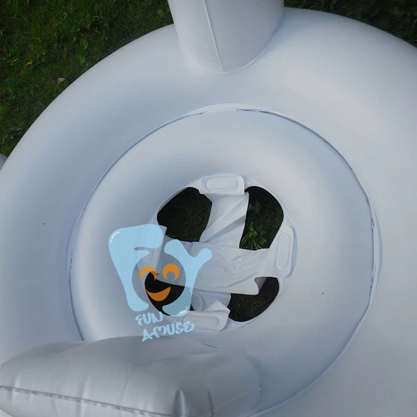 Надувной Белый лебедь для младенцев плавающий бассейн плавающие надувные водные