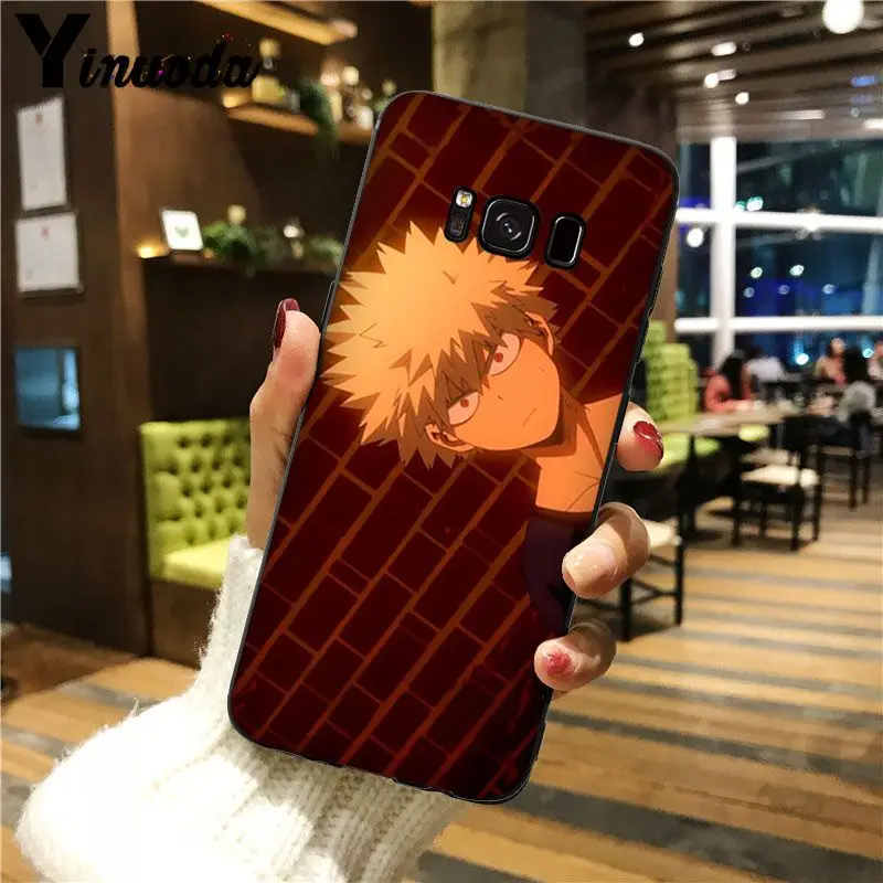 Чехол для телефона Yinuoda с аниме Мой герой боку нет героев Академии deku и bakugou GALAXY s5 s6