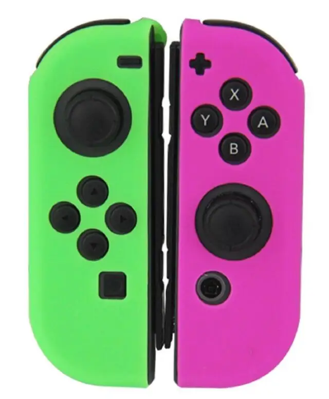 Цветной силиконовый защитный чехол для Switch Joy Con|Запасные части| |