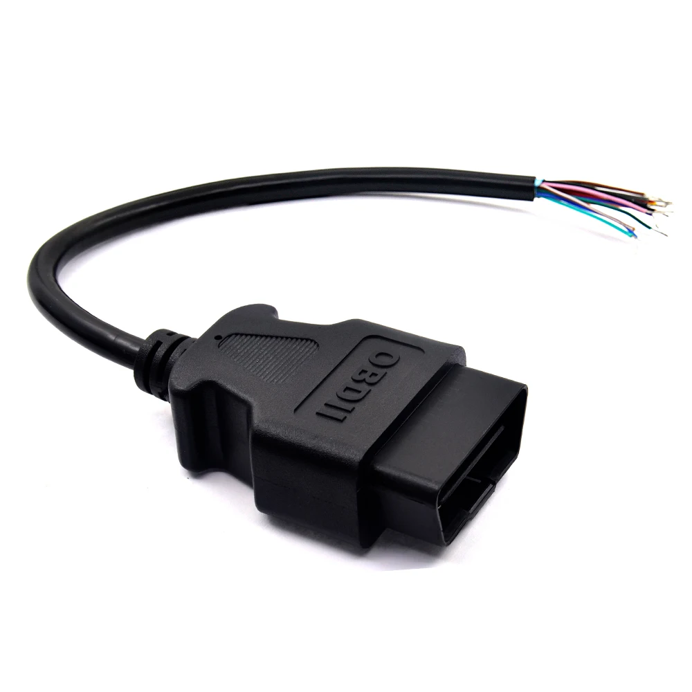2019 OBD OBD2 16 контактный Женский удлинитель Кабель для диагностики автомобиля