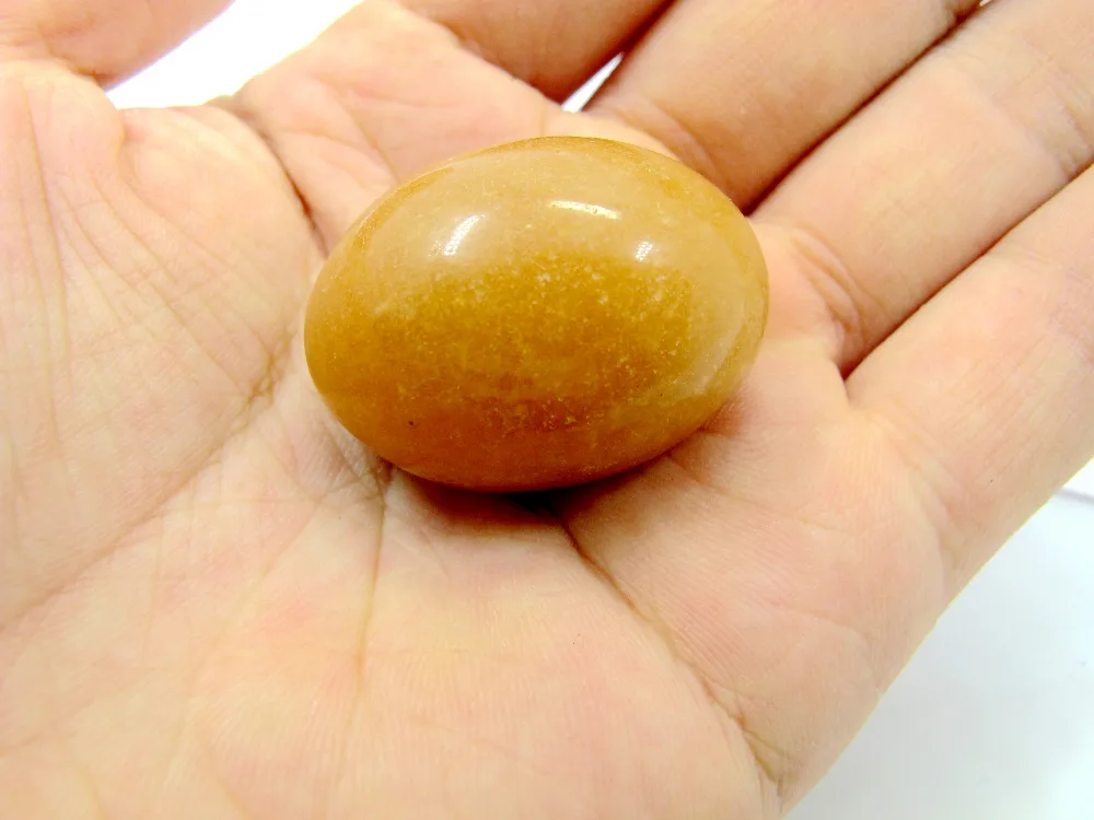 Yoni яйцо зеленый авантюрин Красный камень яйца полированный хлорфан массаж Чакра