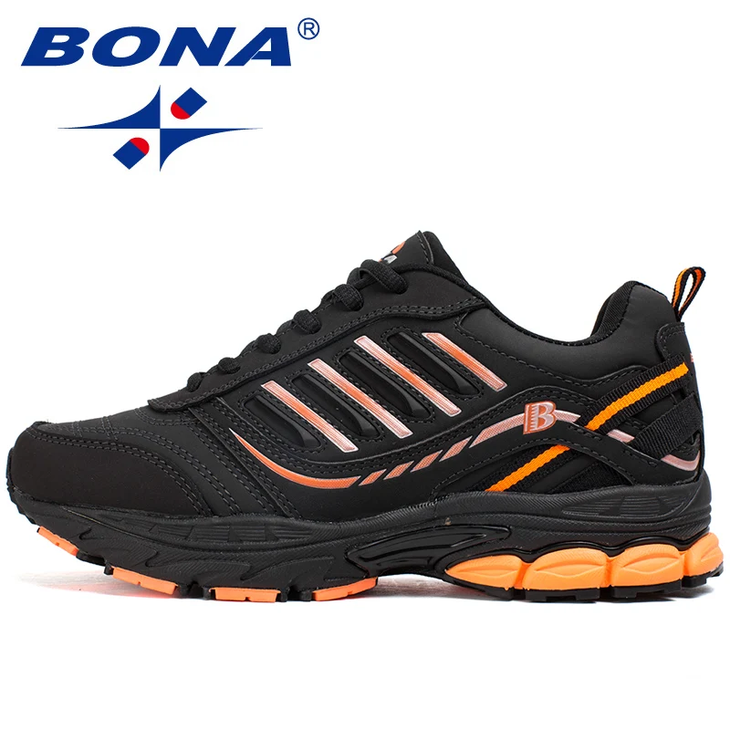BONA-Zapatillas deportivas con cordones para mujer, calzado deportivo para actividades al aire libre, con estilo Popular, cómodas y atléticas