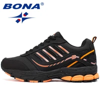 bona new hot style women running shoes outdoor activities sport shoes lace up popular sneakers comfortable athletic shoes ladies