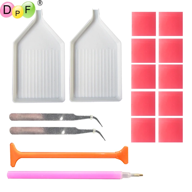 DPF многофункциональные аксессуары инструменты для вышивки картин со стразами
