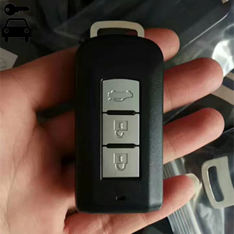 Автомобильный Дистанционный ключ 433 МГц с чипом ID46 для Mitsubishi Outlander ASX Lancer Pajero Shogun