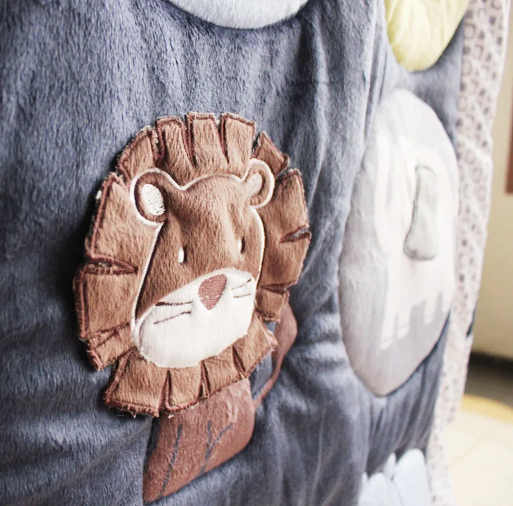 Скидка! 7 шт вышитые кроватки детские постельные принадлежности Хлопковый бампер