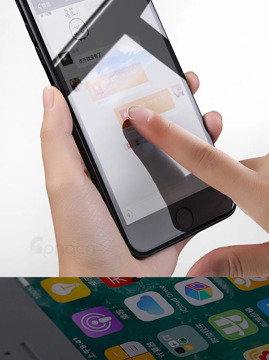 3D мягкий полный охват закаленное стекло для iphone 6 6S 7 Plus Полный 9H экран протектор Защитная пленка для iphone 7