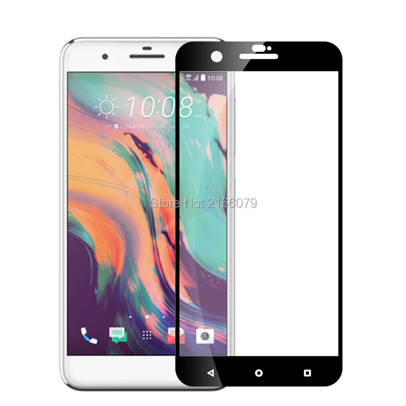 2 шт./лот для HTC One X10 5 дюйма полное покрытие защита экрана закаленное стекло