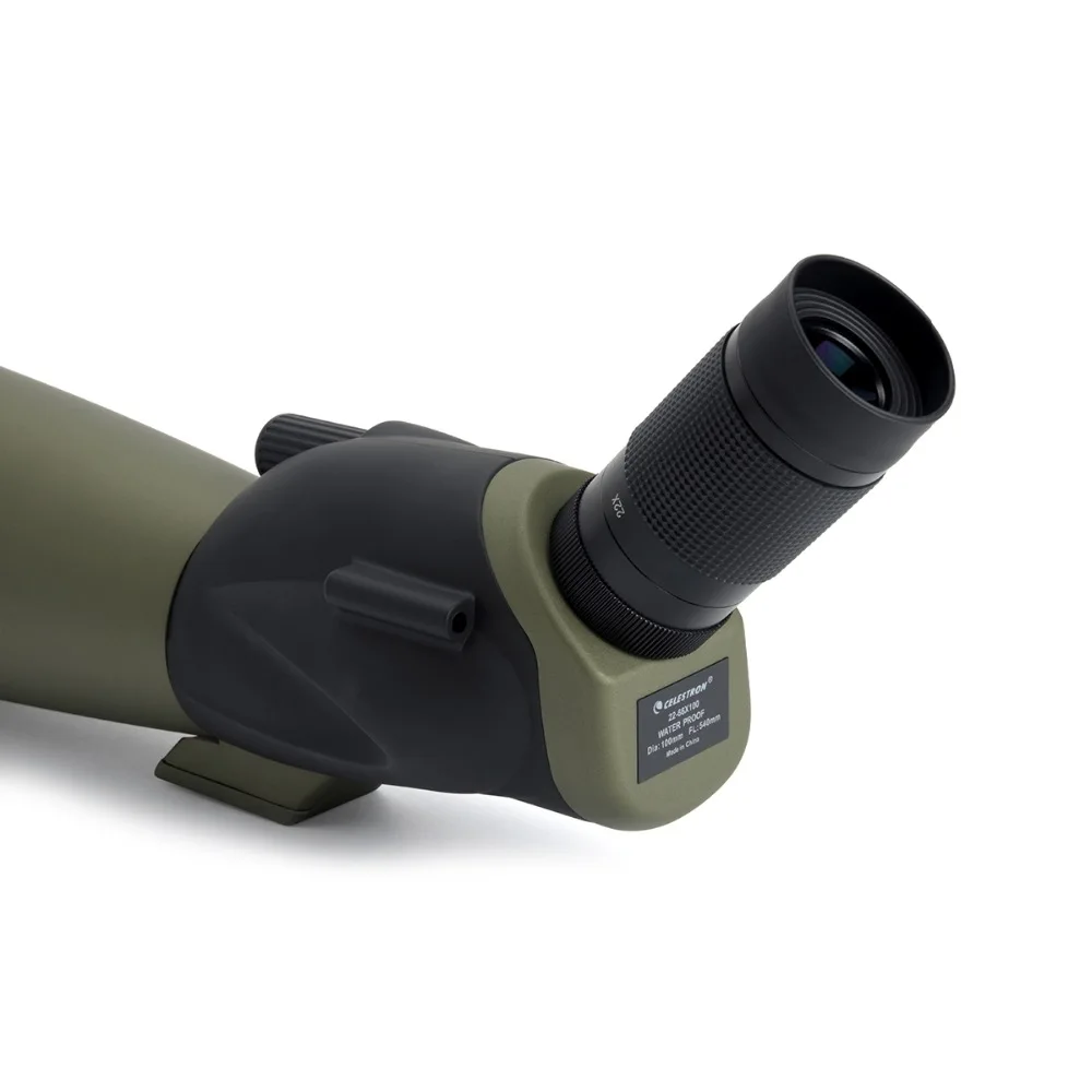 Celestron ULTIMA100 45 градусов рефрактор Телескопы 22x 66x телескопа мультипросветление с