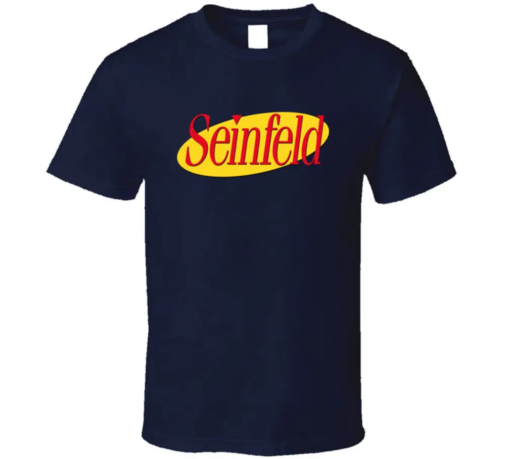 Футболка Seinfeld с логотипом мужская футболка любимая в Америке 90-е новинка Мужская
