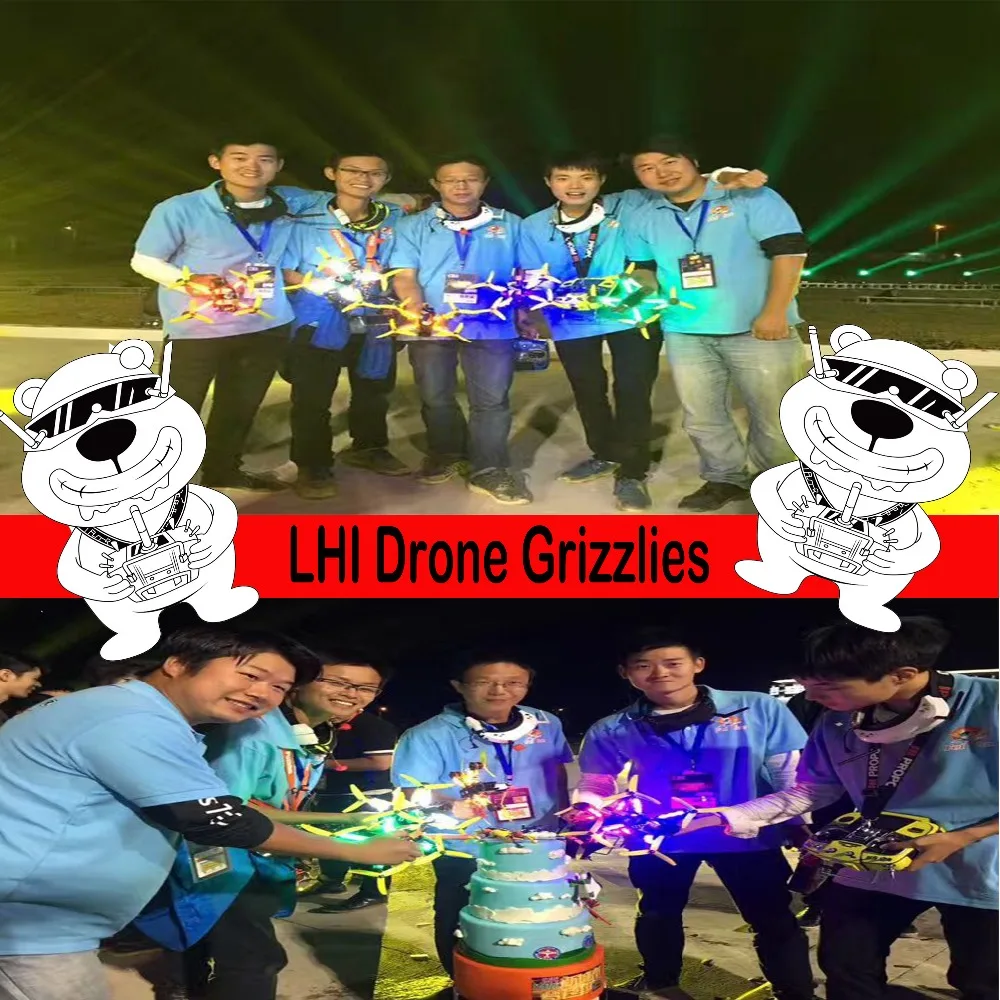 LHI RC drone frame kit 220 мм omnibus f4 управление полетом DX2205/2306 бесщеточный двигатель Airbot wraith 35A ESC Квадрокоптер с камерой