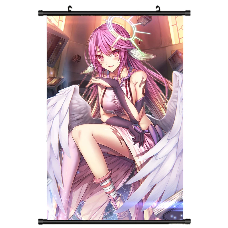 Японские декоративные картины аниме NO GAME LIFE Jibril & Sora Hatsuse Izuna домашний декор