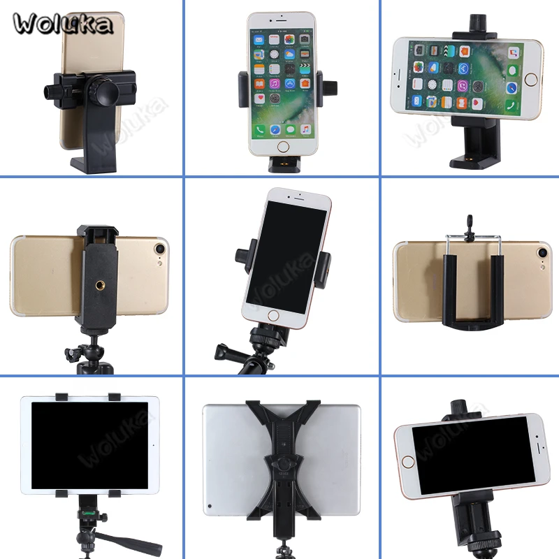 Универсальный штатив телефон клип tablet Зажим Штатив зажим адаптер автоспуска