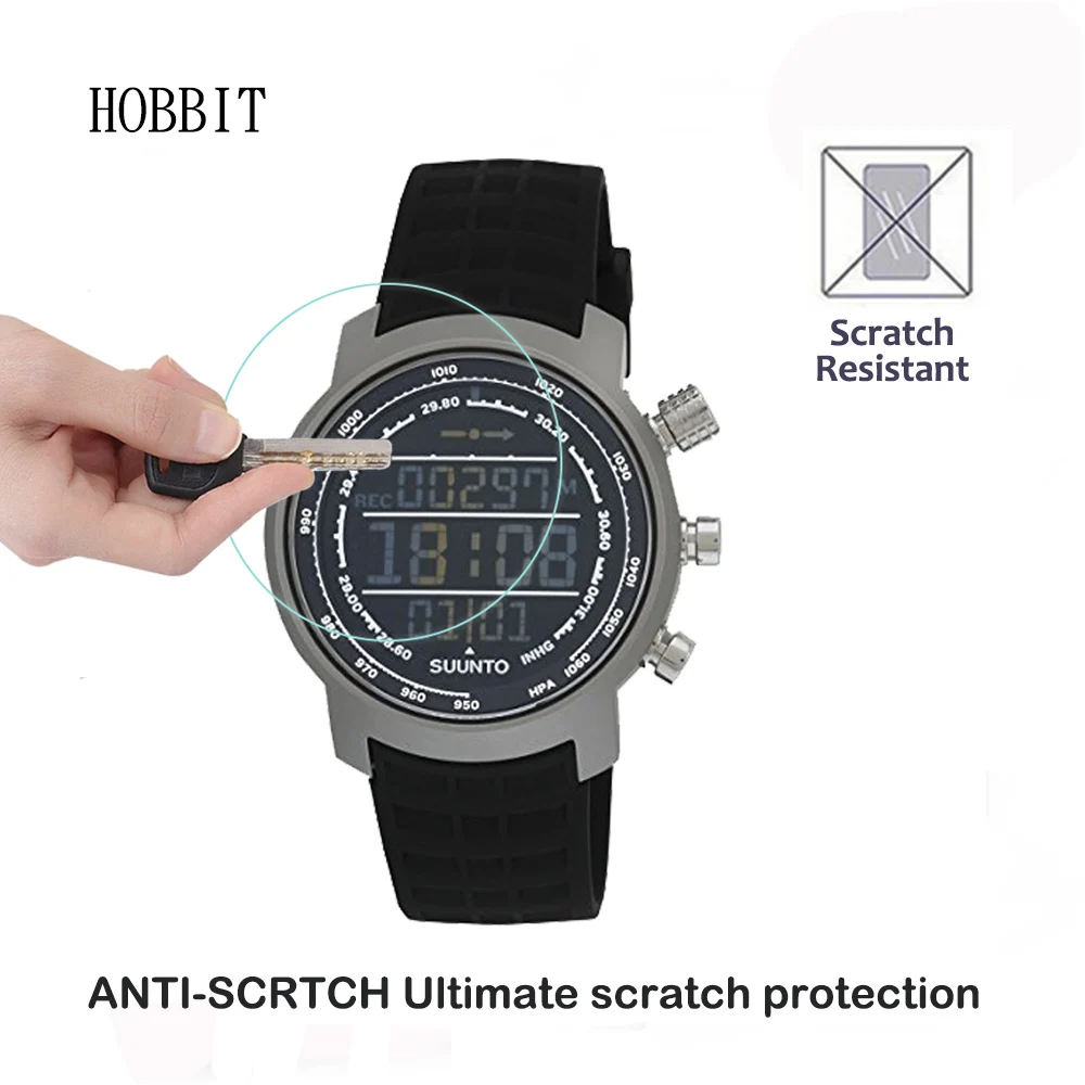 2 упаковки для смарт часов SUUNTO Elementum Terra пленка 0 3 мм 2.5D 9H из закаленного стекла