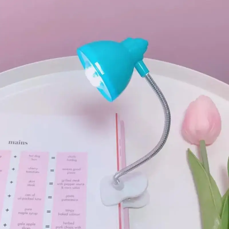 Светодиодная лампа для чтения гибкий Портативный Регулируемый светильник на