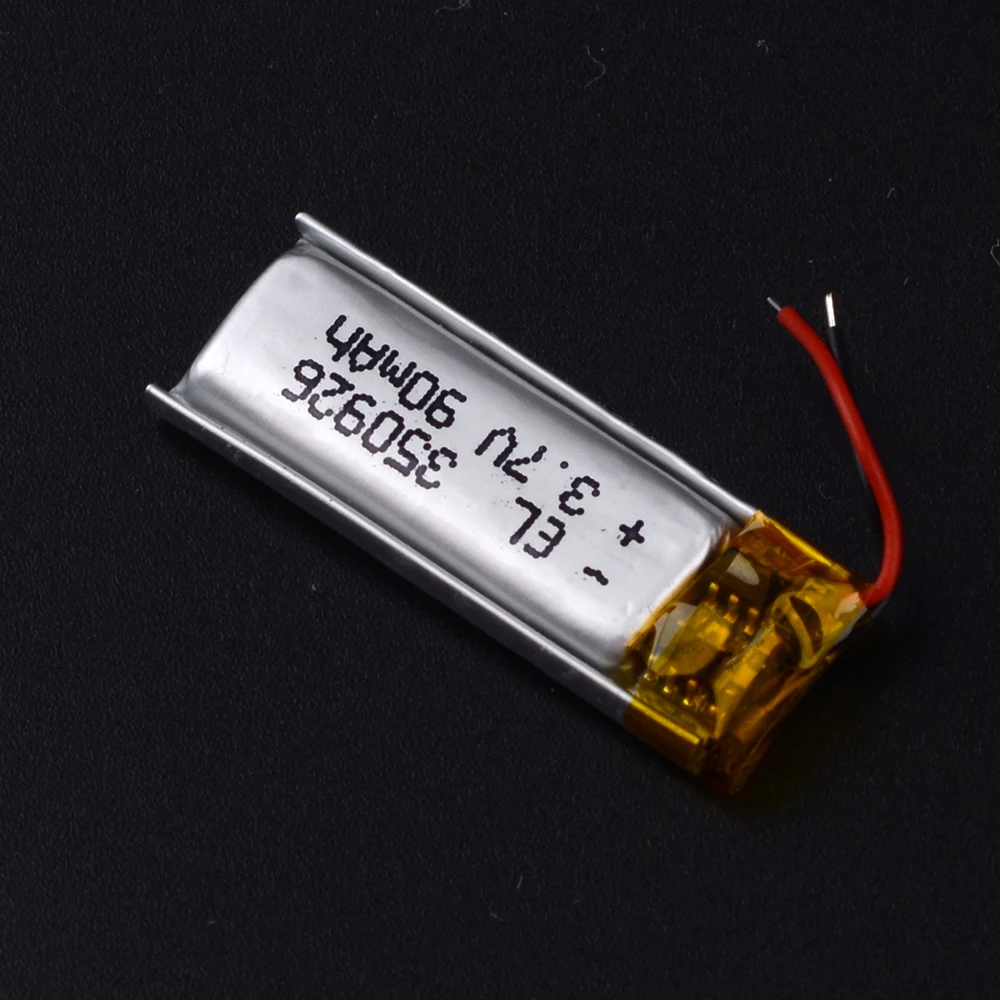 3 7 V 90mAh 350926 литий полимерный Li Po ионный аккумулятор Lipo ячейки для MP3 MP4 GPS Bluetooth
