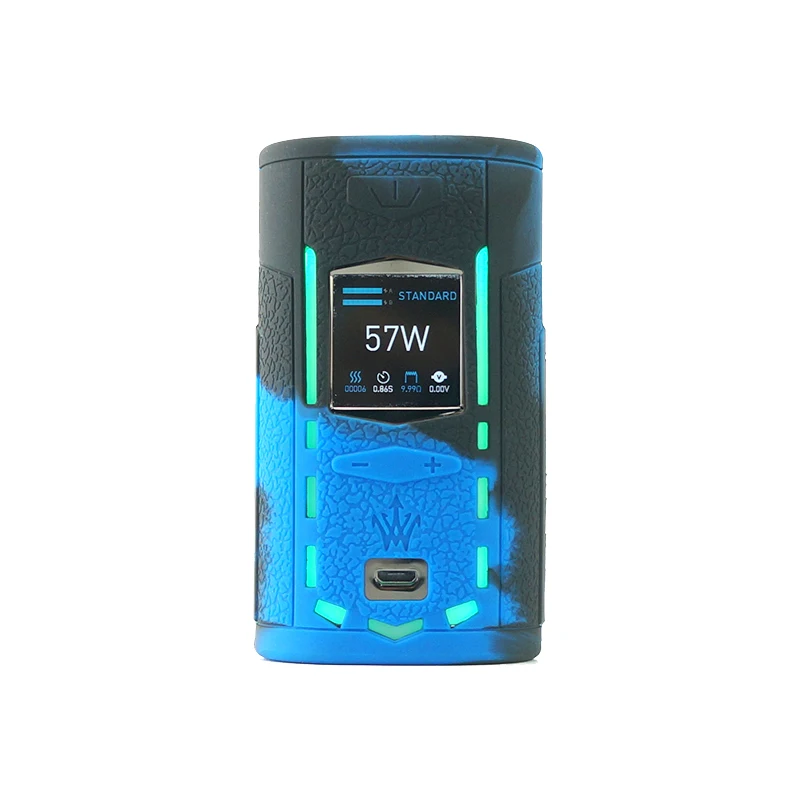 Чехол с текстурой для VooPoo X217 217W TC Box Mod, защитный силиконовый чехол, подходит для VOOPOO Woody Vapes X 217