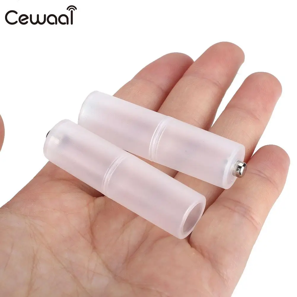 Bettery держатели 2 шт. портативный туристический аккумулятор конвертер AAA в AA Размер