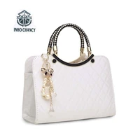 2017 new luxury simple shells leather handbag famous brands designer female tide knitting shoulder bag women messenger bag