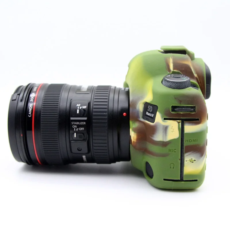 Камера видео сумка для Canon 5D4 5D Mark IV Силиконовый Чехол резиновый чехол для камеры 5D Mark 4 защитный чехол