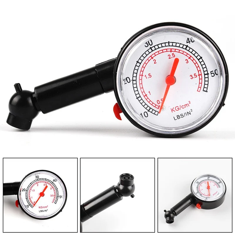 Автомобильный манометр для колес измеритель давления воздуха в шинах с ручкой
